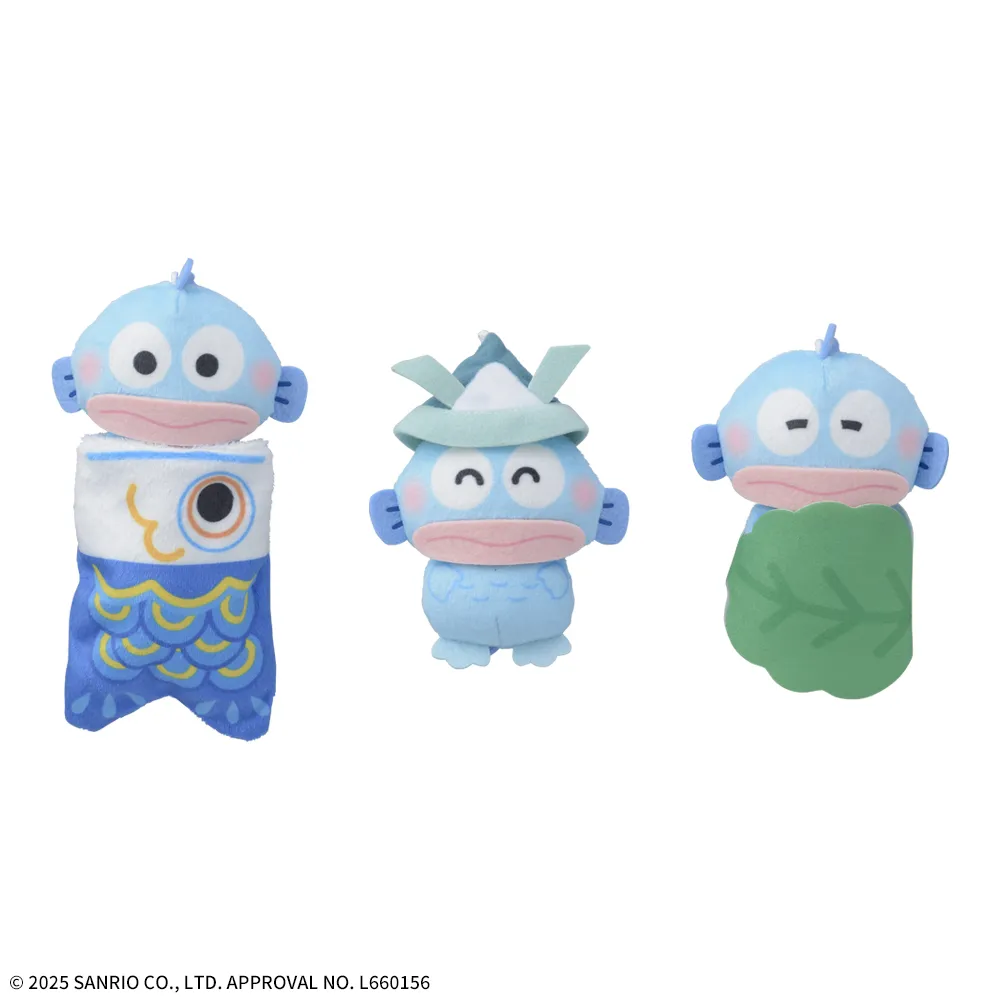 ゆるかわサンリオキャラクターズ DecoCharmyマスコット“ハンギョドン”こどもの日