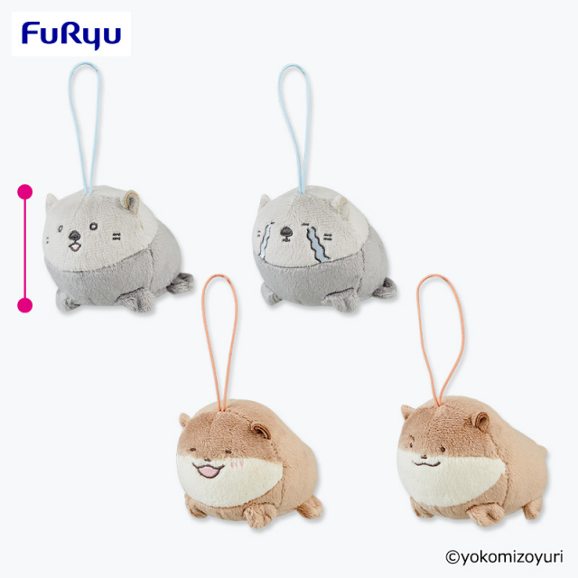 プラザアピア静岡プライズ｜なんでもいきもの　いろんな表情マスコット（ラッコとカワウソ）