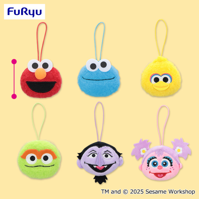 プラザアピア静岡プライズ｜セサミストリート　おともだちフェイスマスコット