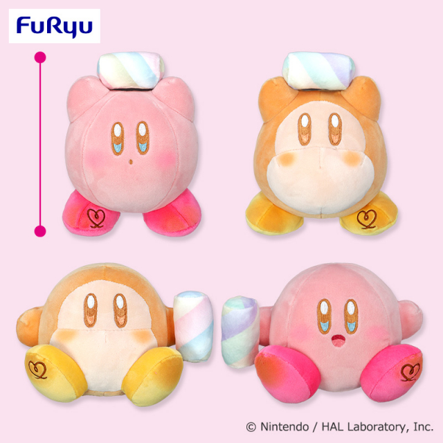 プラザアピア静岡プライズ｜星のカービィ　ましゅまるむツイストマシュマロぬいぐるみ