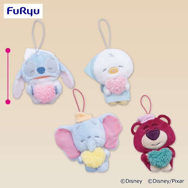 プラザアピア静岡プライズ｜ディズニー/ピクサーキャラクター　ねむぐるみ おやすみパジャママスコット