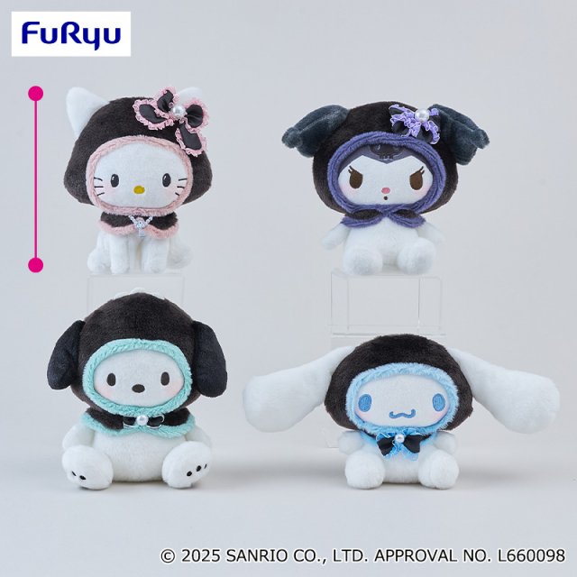 サンリオキャラクターズ　ホーリーケープぬいぐるみ