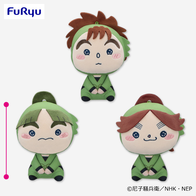 プラザアピア静岡プライズ｜忍たま乱太郎　もちぴこぬいぐるみ 第九弾