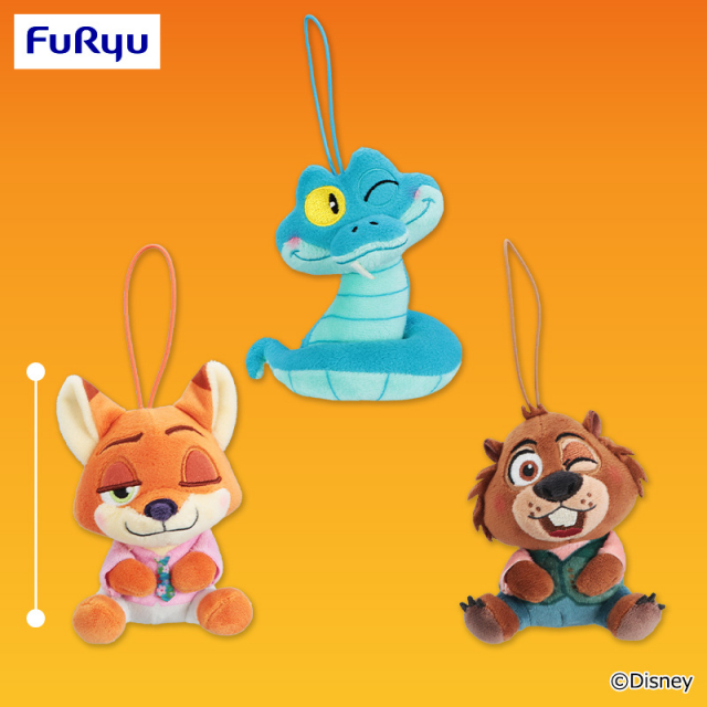 プラザアピア静岡プライズ｜ズートピア2　こてっとぺったん マスコット～ニックアソート～