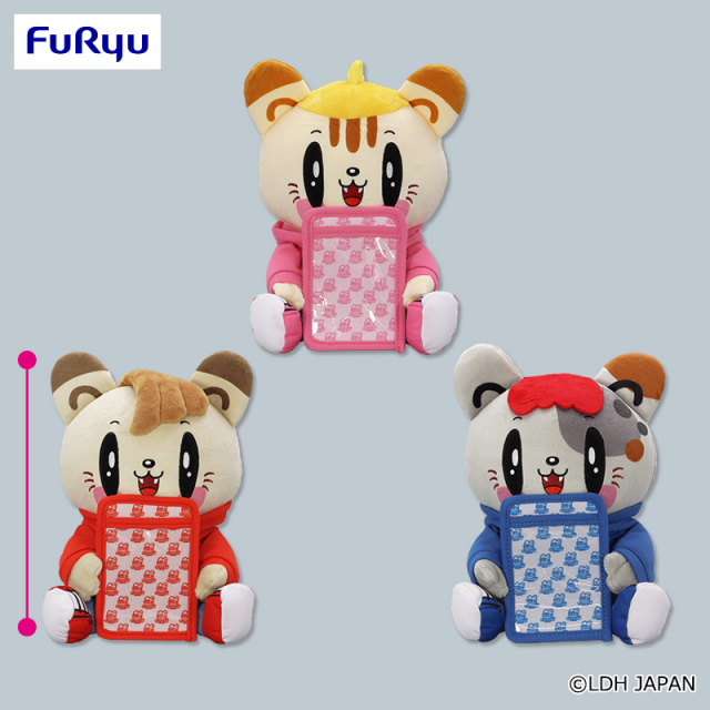 プラザアピア静岡プライズ｜ジェ猫　カードケース付きBIGぬいぐるみ①