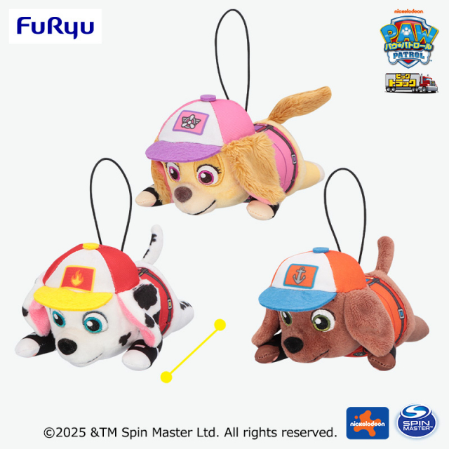 プラザアピア静岡プライズ｜パウ・パトロール　ビッグトラックマスコット～マーシャル・スカイ・ズーマ～