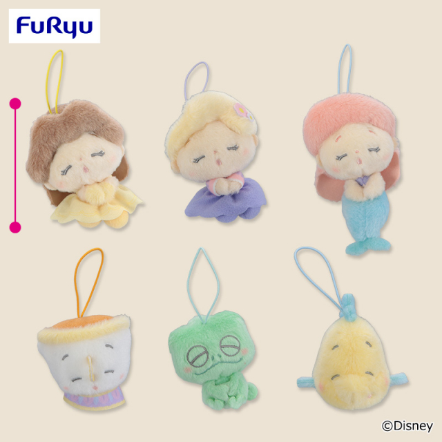 プライズ情報：ディズニープリンセス ねむぐるみ マスコット | プラザ