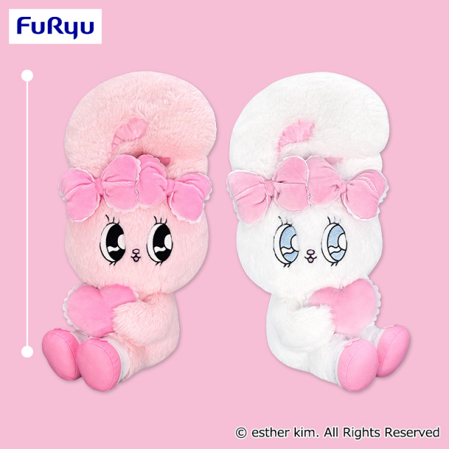 プラザアピア静岡プライズ｜エスターバニー　フリルリボンBIGぬいぐるみ