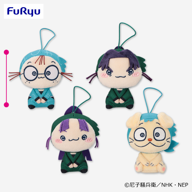 プラザアピア静岡プライズ｜忍たま乱太郎　もちぴこマスコット 第一弾