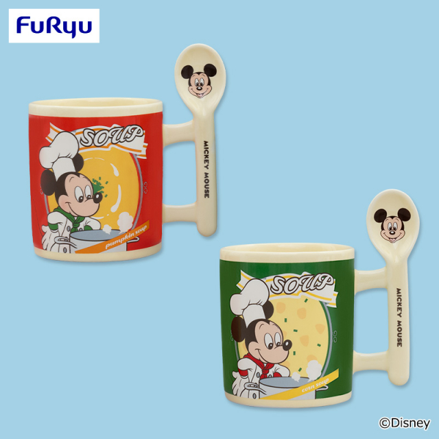 プラザアピア静岡プライズ｜ミッキーマウス　Pop Pop Supermarket！ スープ缶風マグカップ