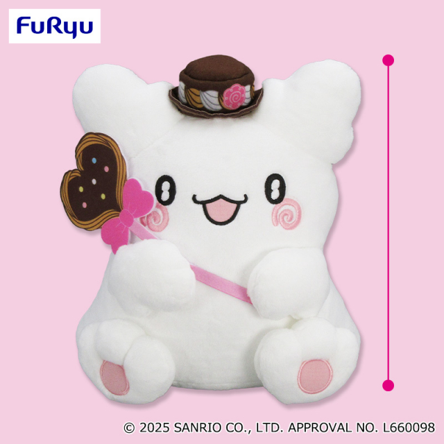 プラザアピア静岡プライズ｜はなまるおばけ　バレンタインBIGぬいぐるみ