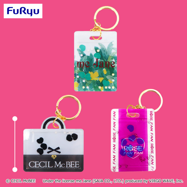 プラザアピア静岡プライズ｜CECIL McBEE/me Jane/ROSE FAN FAN　ショッパー風シャカシャカアクリルチャーム