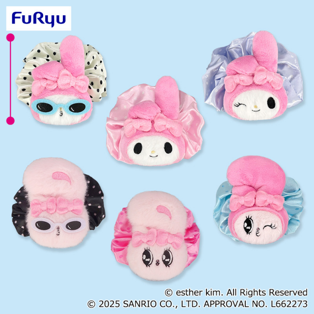 プラザアピア静岡プライズ｜エスターバニー×マイメロディ　ぴょこきゅんシュシュ