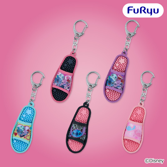 ディズニー　スティッチ　ぎゃるKAWAふぉと サンダルマスコット