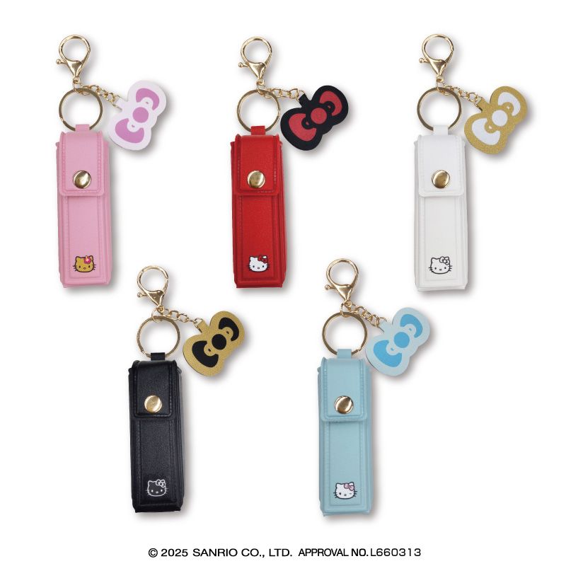 プラザアピア静岡プライズ｜ハローキティ Ｍｙハローキティリボン型ミラー付きリップポーチ