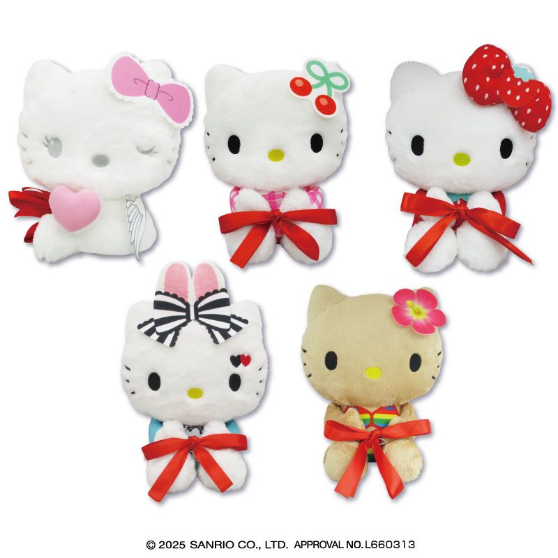 プラザアピア静岡プライズ｜ハローキティ Ｍｙハローキティ抱っこポーズドールBIGタイプ3