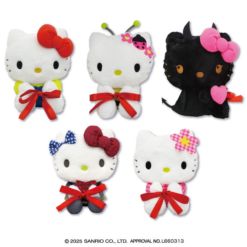 プラザアピア静岡プライズ｜ハローキティ Ｍｙハローキティ抱っこポーズドールBIGタイプ4