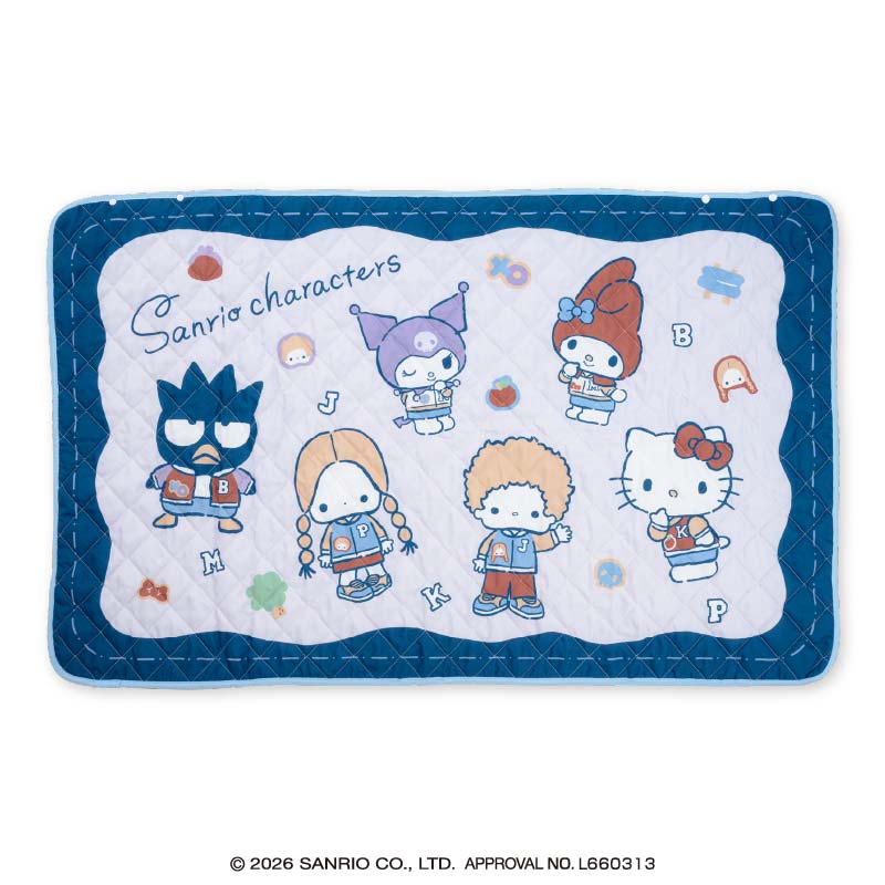プラザアピア静岡プライズ｜サンリオキャラクターズ グレイッシュハングアウトもこもこブランケット