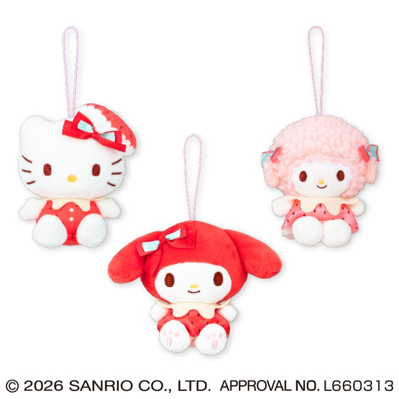 プラザアピア静岡プライズ｜サンリオキャラクターズ いちごみるくメルトマスコット1