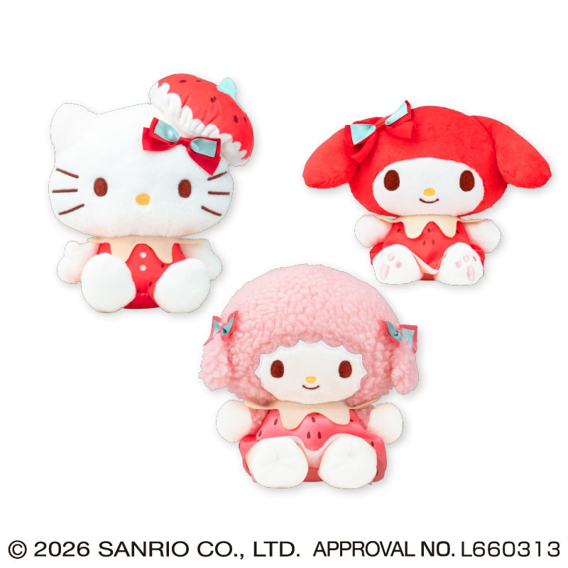 プラザアピア静岡プライズ｜サンリオキャラクターズ いちごみるくメルトドール1