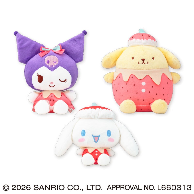 プラザアピア静岡プライズ｜サンリオキャラクターズ いちごみるくメルトドール2