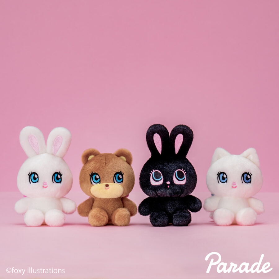 プラザアピア静岡プライズ｜foxy illustrations てのひらエンジェルぬいぐるみ