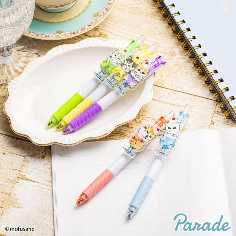 プラザアピア静岡プライズ｜mofusand クリームソーダにゃんボールペン