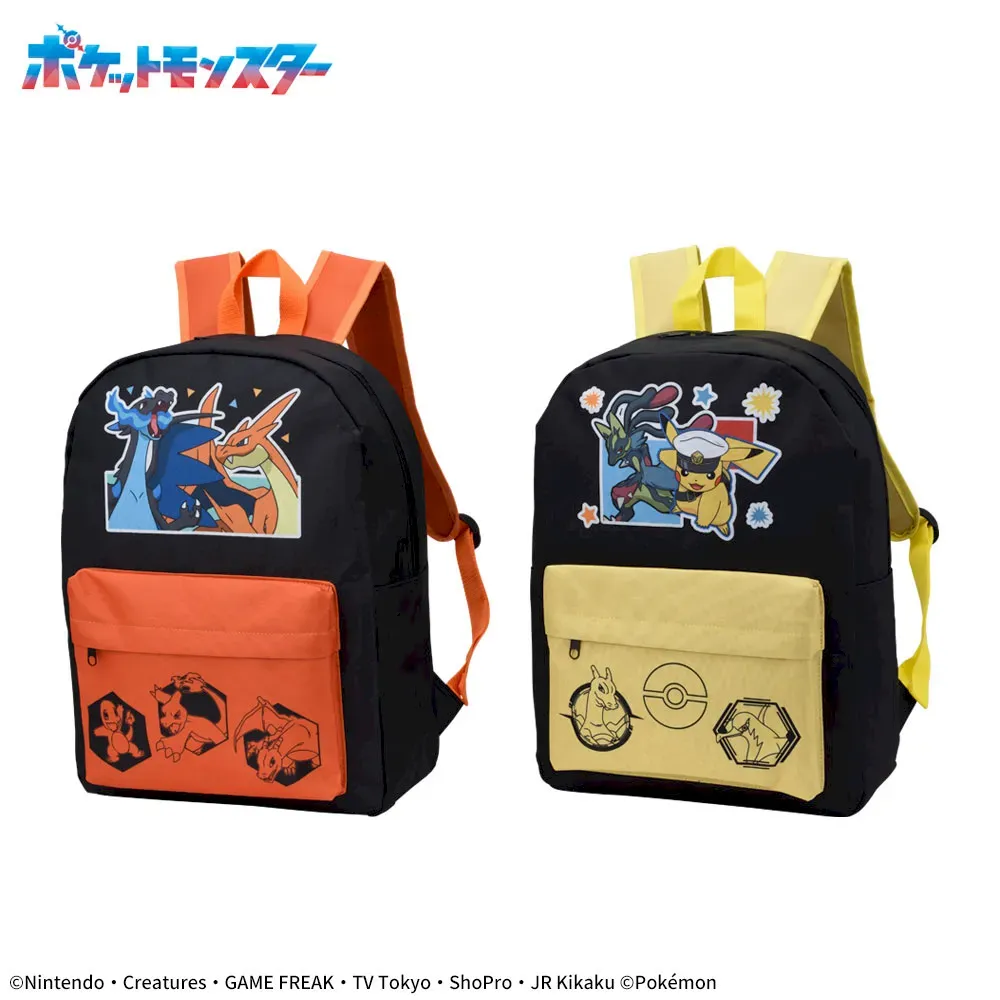 ポケットモンスタープラチナムザッカリュック～メガリザードンX・メガリザードンY＆キャプテンピカチュウ・黄色いメガルカリオ～