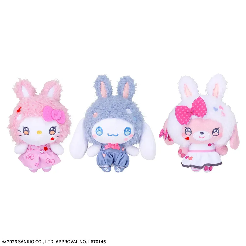 プラザアピア静岡プライズ｜ゆるかわサンリオキャラクターズマスコットPatchRabbitsVol.2