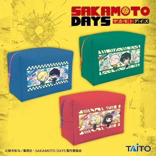 プラザアピア静岡プライズ｜SAKAMOTO DAYS　デフォルメスクエアポーチ