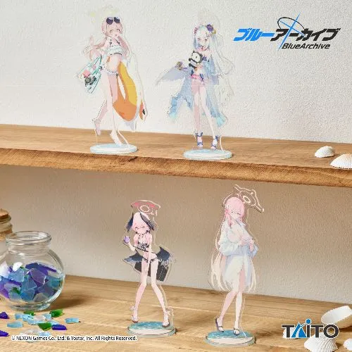 ブルーアーカイブ　描き下ろしアクリルスタンド　水着ver.