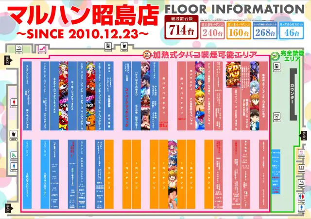 マルハン昭島店 | P-WORLD